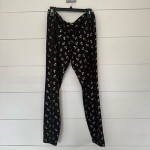 Disney Cruise Line Women’s Large Anchor Workout Pants Leggings